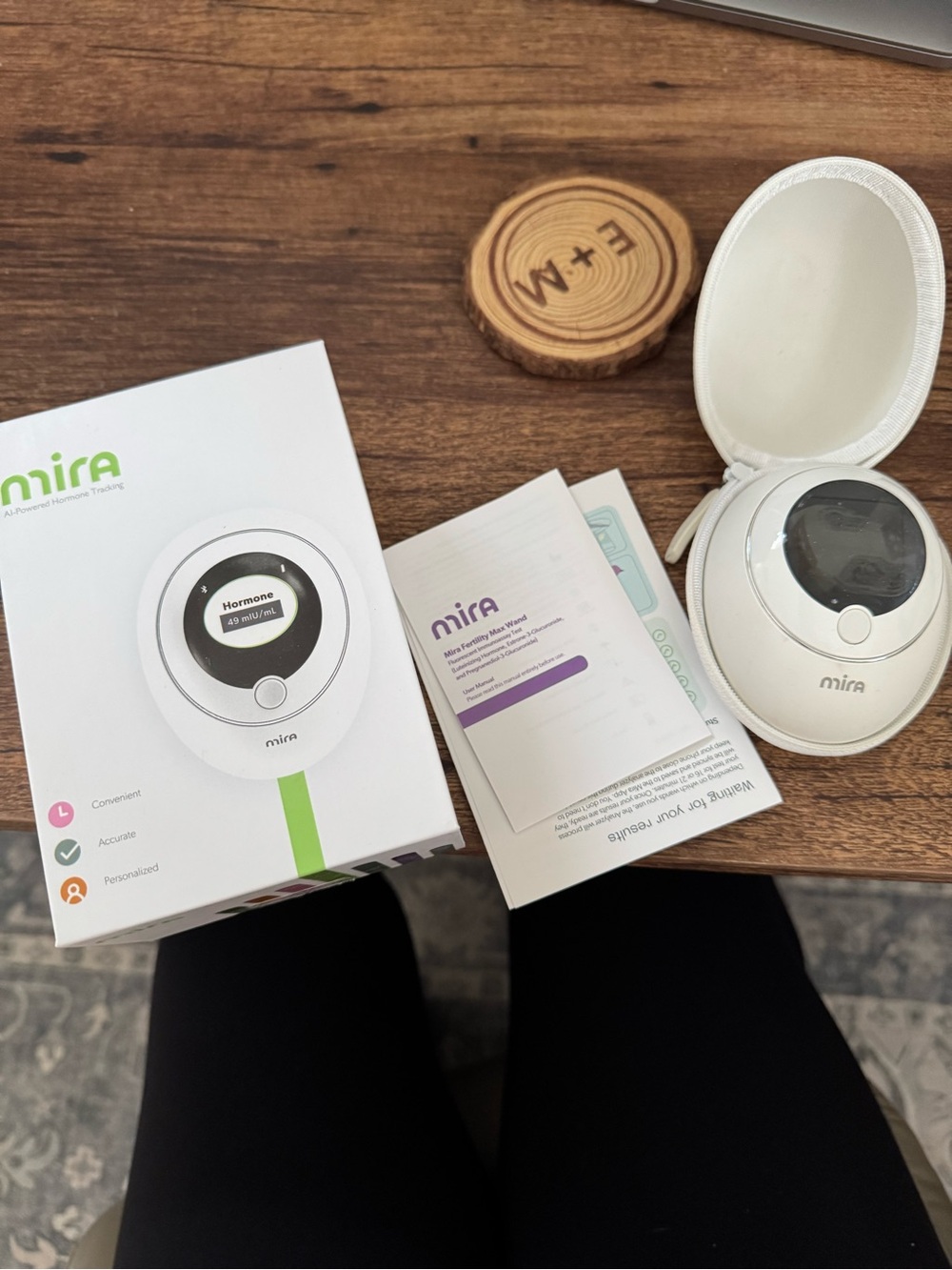 Mira Hormone Fertility Monitor - White